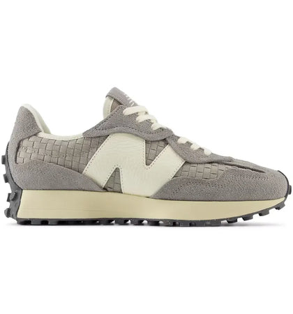 New Balance 327 Woven Cement Grey Light Mushroom - authentic New Balance sneakers