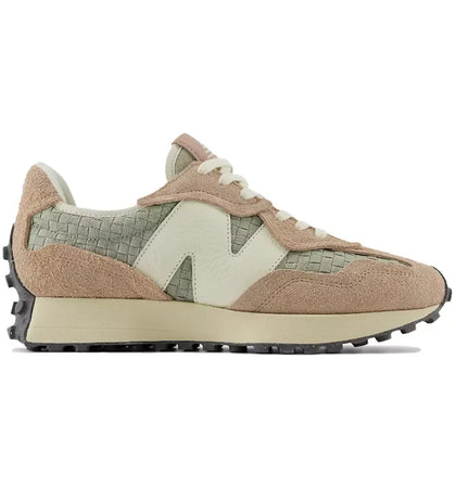 New Balance 327 Woven Flat Taupe Olivine - authentic New Balance sneakers