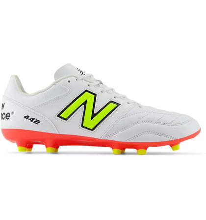 New Balance 442v2 Team FG White Energy Red Hi-lite - authentic New Balance sneakers