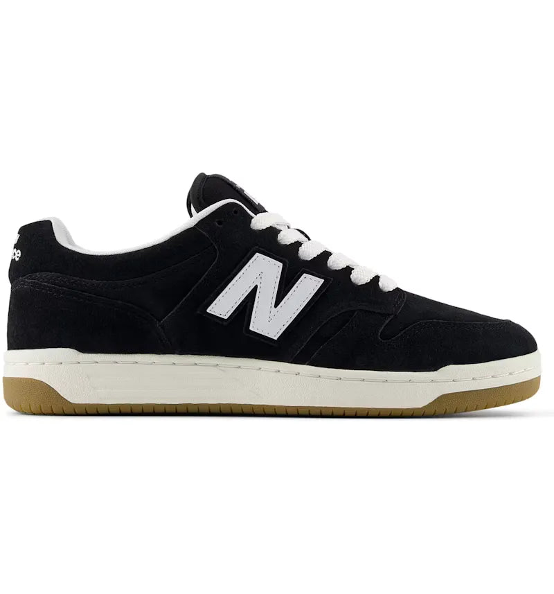 New Balance 480 Black White Gum - vue 360