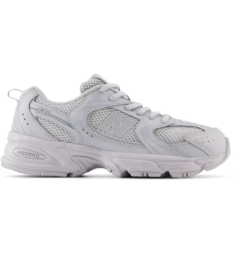 New Balance 530 Pearl Grey Steel (GS) - vue 360