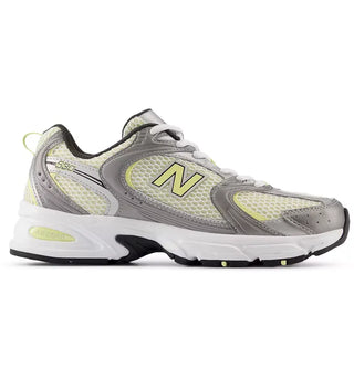 New Balance 530 Silver Metallic Parchment - authentic New Balance sneakers