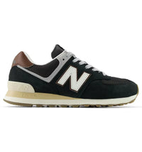 New Balance 574 Brown Dark Silver Metallic