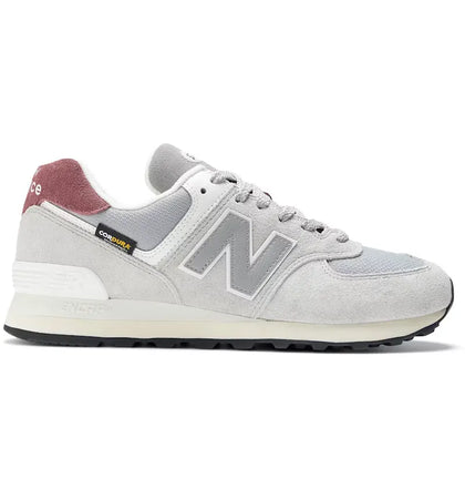 New Balance 574 Cordura Grey Brick Red - authentic New Balance sneakers