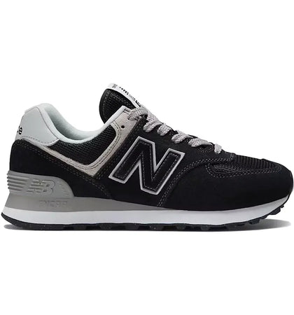 New Balance 574 Core Black White (Women's) - authentic New Balance sneakers