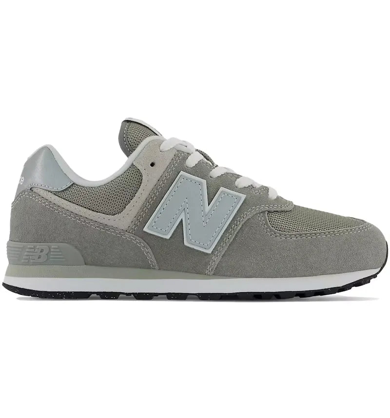 New Balance 574 Core Grey White (GS) - vue 360