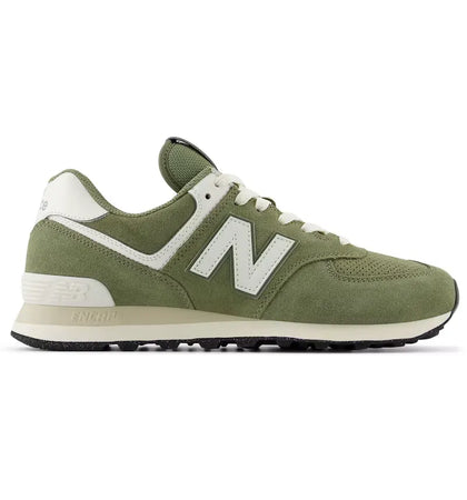 New Balance 574 Dark Olivine Sea Salt - authentic New Balance sneakers
