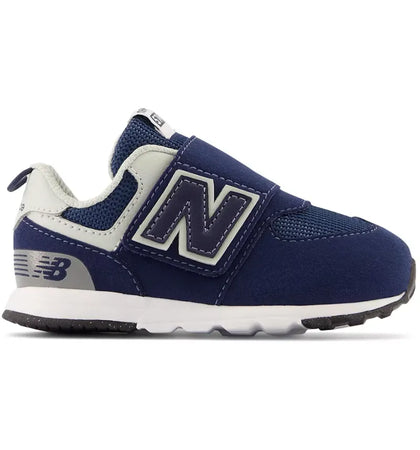 New Balance 574 Hook and Loop Navy White (TD) - authentic New Balance sneakers