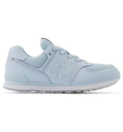 New Balance 574 Lace Frosted Glass Silver Metalic (GS) - authentic New Balance sneakers