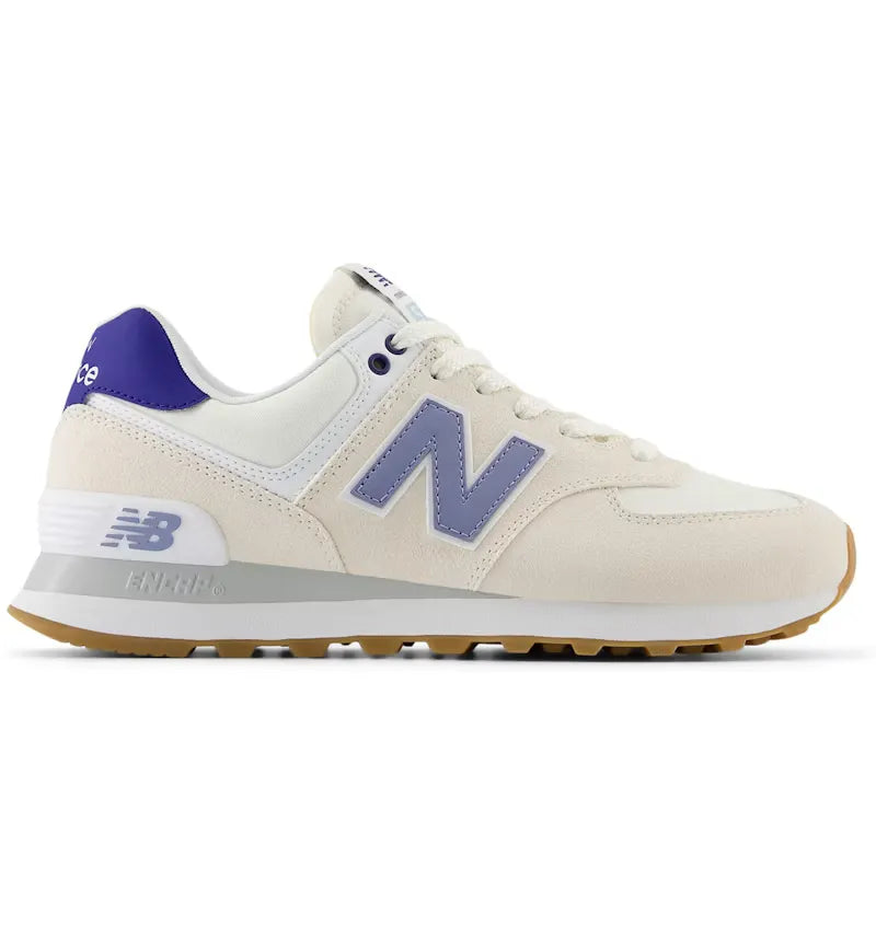 New Balance 574 Linen Indigo (Women's) - vue 360