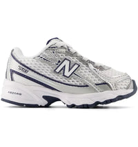 New Balance 740 Bungee Lace White Navy Silver (für Chind) (TD)