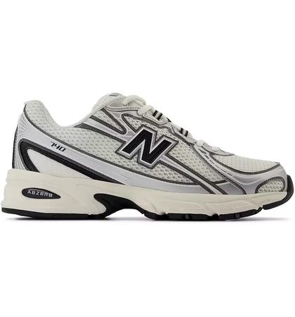New Balance 740 Sea Salt Black Silver Metallic - authentic New Balance sneakers