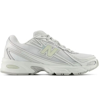 New Balance 740 White Silver Metallic Light Green - authentic New Balance sneakers