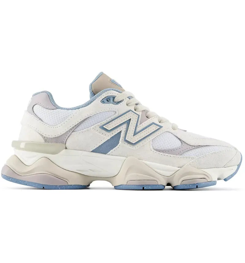 New Balance 9060 Zinc Blue Sea Salt - vue 360