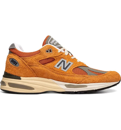 New Balance 991v2 MiUK Gold Earth - authentic New Balance sneakers