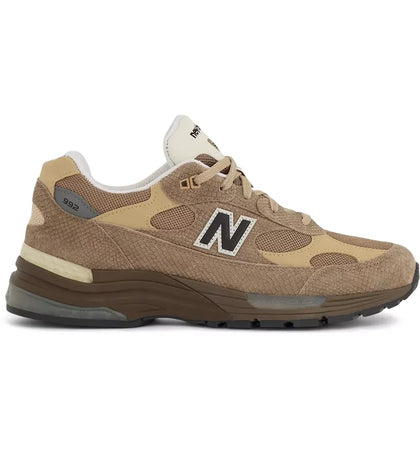 New Balance 992 MiUSA Driftwood Mushroom - authentic New Balance sneakers