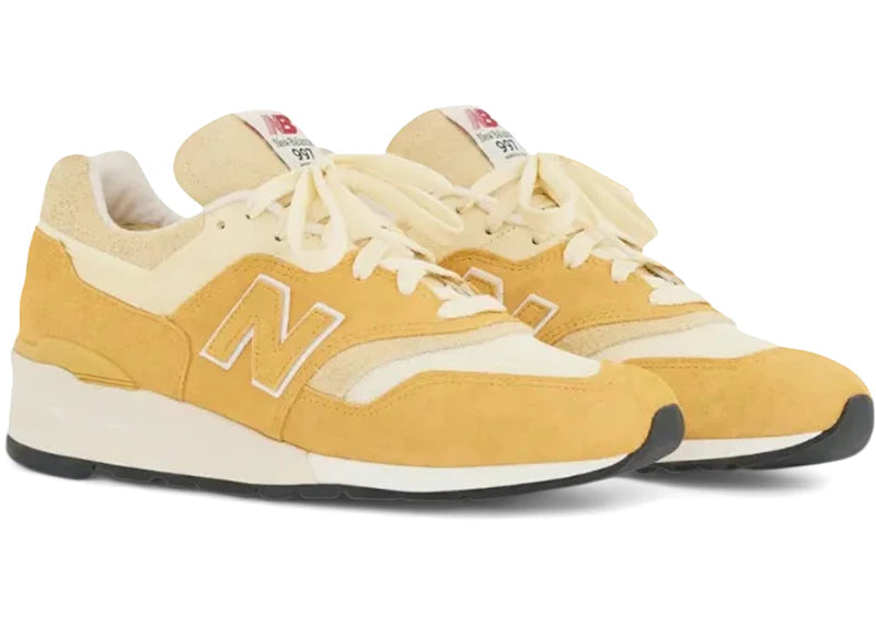 New Balance 997 MiUSA Dried Apricot Calcium - vue 360