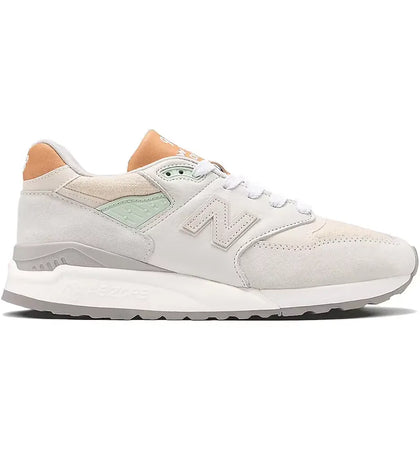 New Balance 998 White Tan - authentic New Balance sneakers