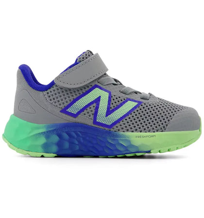 New Balance Arishi HL Slate Grey Blue Gemstone Lime Leaf (TD) - authentic New Balance sneakers