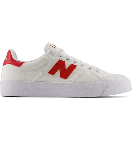 New Balance BB100 White Team Red - authentic New Balance sneakers