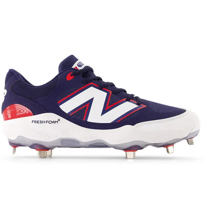 New Balance Fresh Foam 3000v7 White Team Red Team Navy - authentic New Balance sneakers