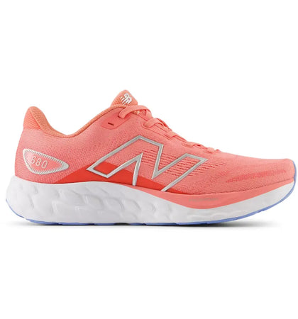 New Balance Fresh Foam 680v8 Sunfade Red Drift Red Silver Metallic (Women's) - authentic New Balance sneakers