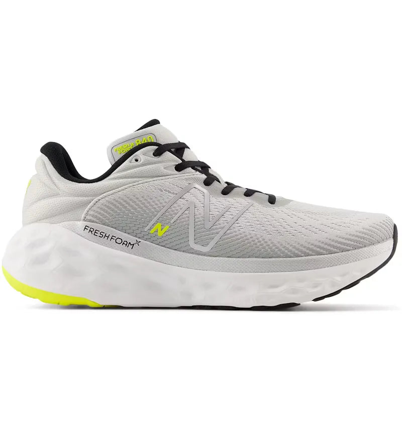 New Balance Fresh Foam 840v1 Grey Matter Silver Metallic Firefly - vue 360