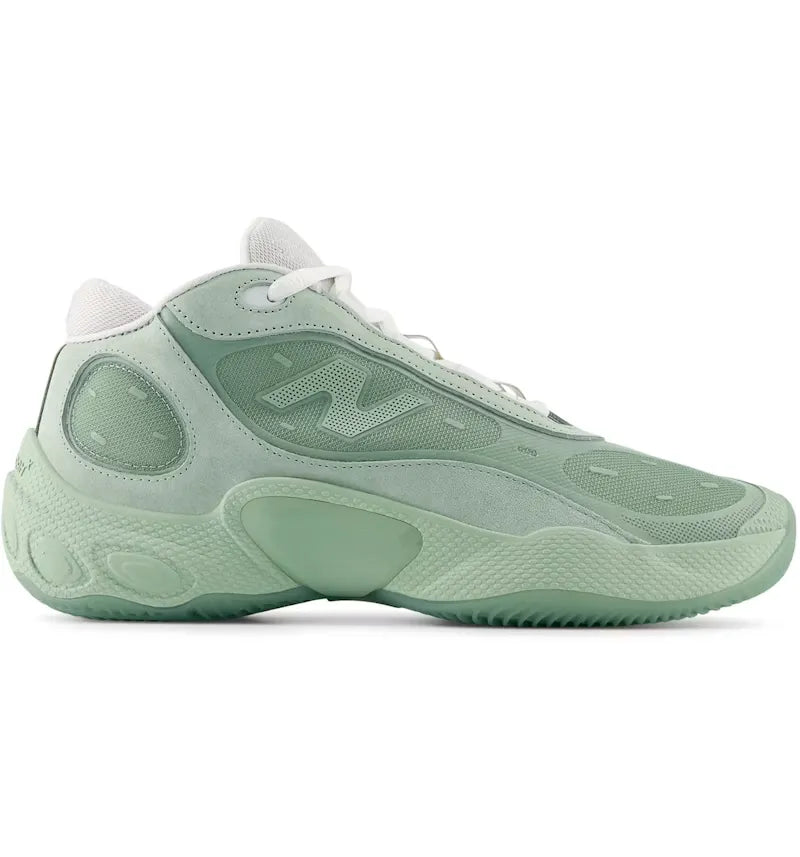 New Balance Fresh Foam BB v3 Mosaic Green White - vue 360