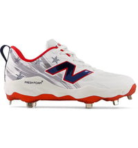 New Balance Fresh Foam X Velo v4 International Baseball Pack White Red (Women's)