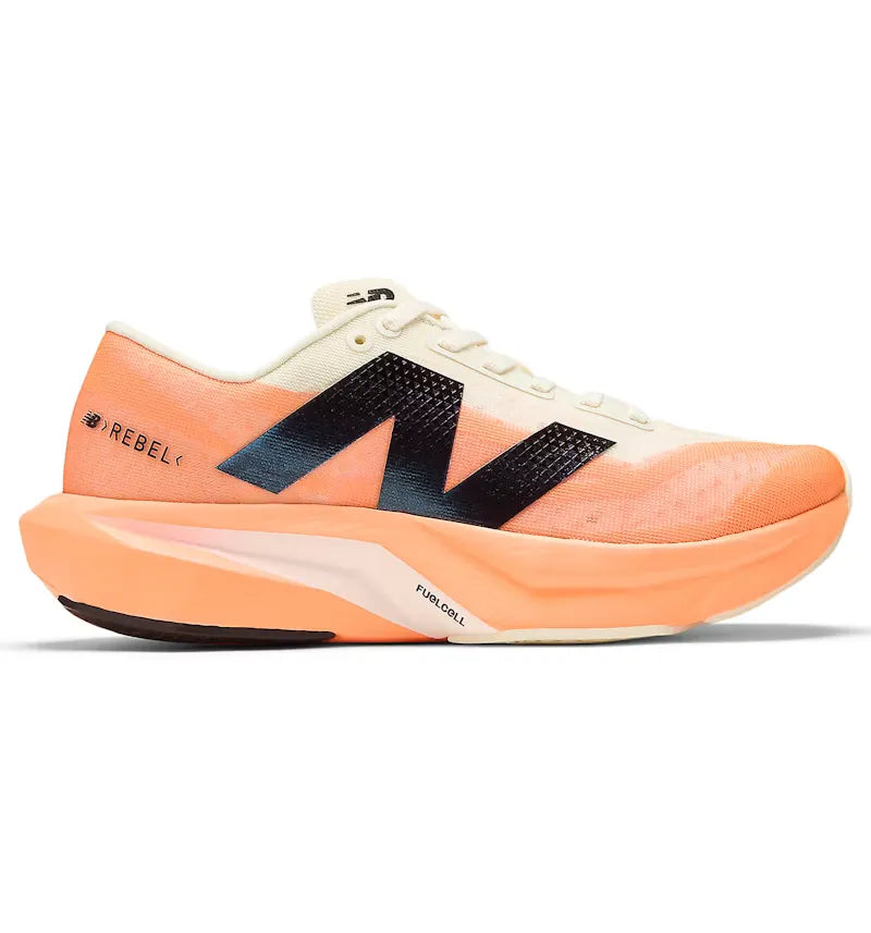 New Balance FuelCell Rebel v4 Hot Mango Angora (Women's) - vue 360