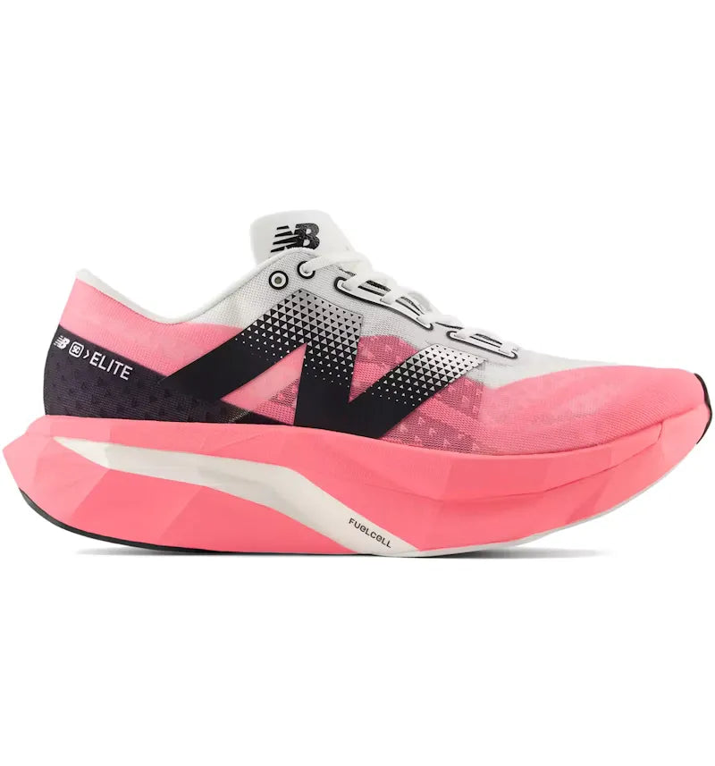 New Balance FuelCell SuperComp Elite v4 Ultra Pink White Black (Women's) - vue 360