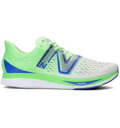 New Balance FuelCell SuperComp Pacer LE White Green Blue - authentic New Balance sneakers