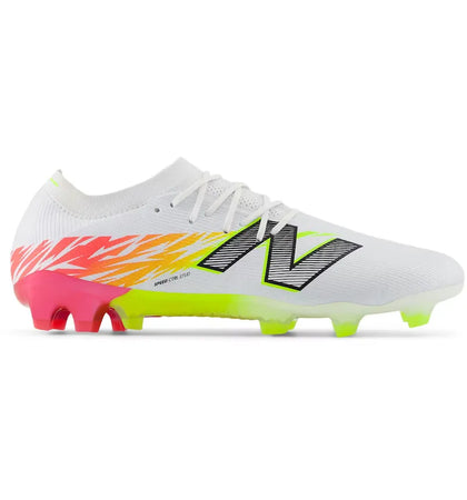 New Balance Furon Elite FG V8 White Energy Red Hi-Lite - authentic New Balance sneakers