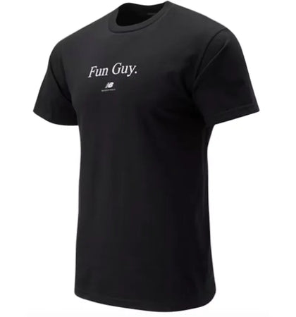 New Balance Kawhi Leonard Fun Guy Tee Black - authentic New Balance sneakers