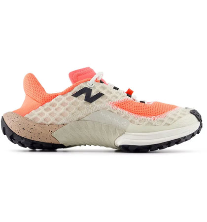 New Balance Minimus Trail Urgent Red Linen Flat Taupe (Women's) - authentic New Balance sneakers