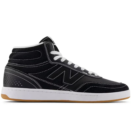 New Balance Numeric 440 High v2 Black White - authentic New Balance sneakers