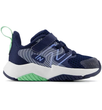 New Balance Rave Run v2 Bungee Lace NB Navy Electric Sky Sweetgrass (TD) - authentic New Balance sneakers
