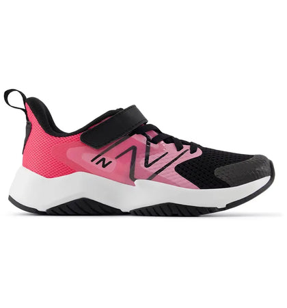 New Balance Rave Run v2 Bungee Lace Signal Pink Black (PS) - authentic New Balance sneakers