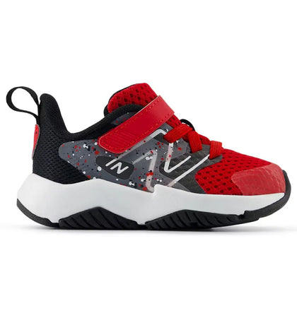 New Balance Rave Run v2 Bungee Lace Team Red Black Black Cement (TD) - authentic New Balance sneakers