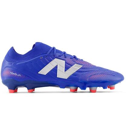 New Balance Tekela Pro Low Laced FG V5 Blue Gemstone Energy Red Silver - authentic New Balance sneakers