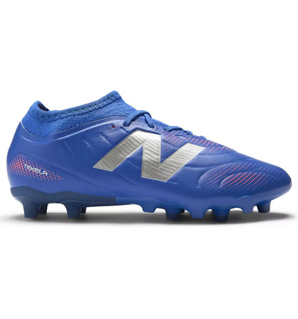 New Balance Tekela Team Low Laced FG V5 Blue Gemstone Energy Red Silver (PS) - authentic New Balance sneakers