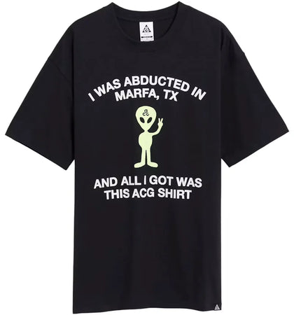 Nike ACG Alien Tee Black - authentic Nike product