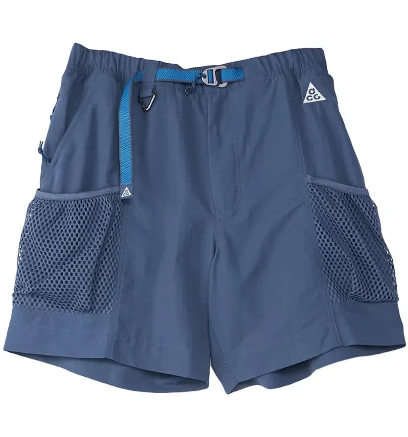 Nike ACG Snowgrass Cargo Shorts Blue - vue 360