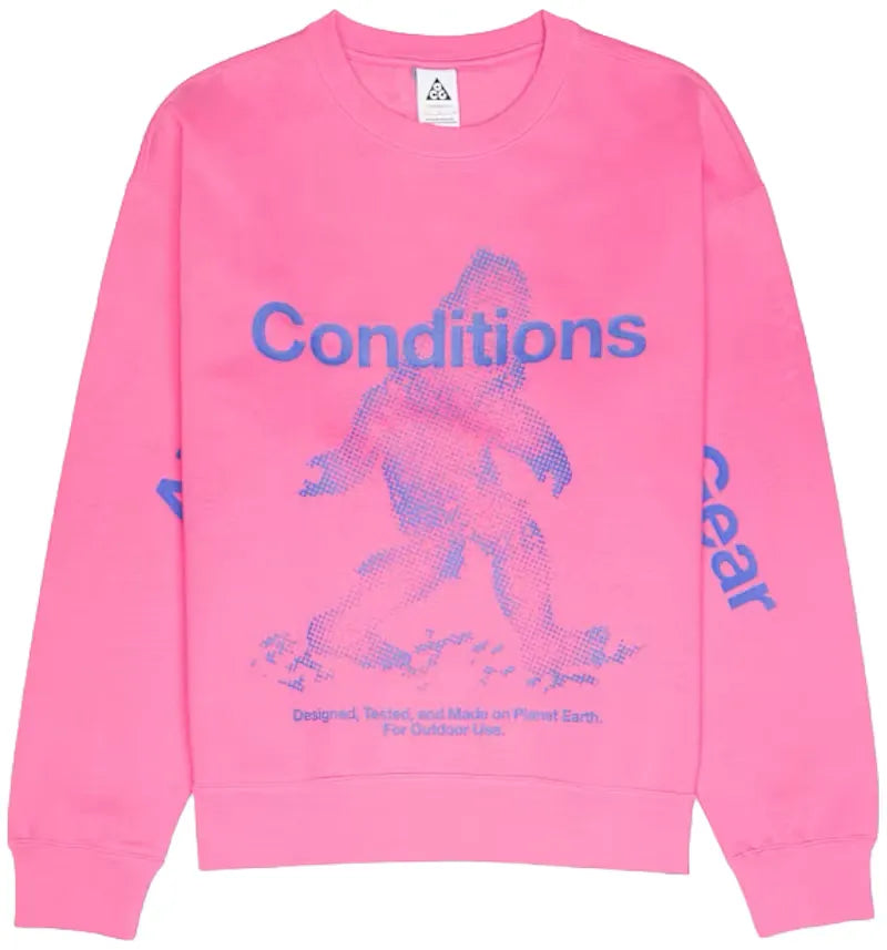 Nike ACG Tuff Fleece Crewneck Pinksicle - vue 360