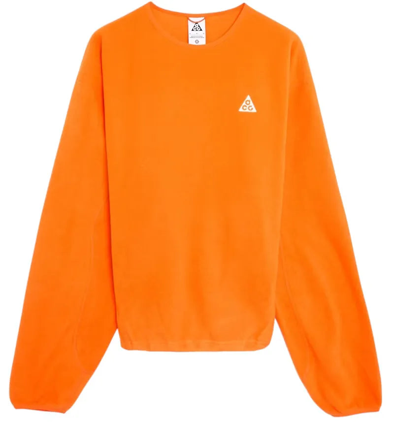 Nike ACG Wolf Tree Crewneck Sweatshirt Safety Orange/Black/Black/Summit White - vue 360