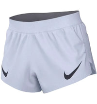 Nike AeroSwift 2" Brief-Lined Running Shorts Football Grey/Dark Obsidian