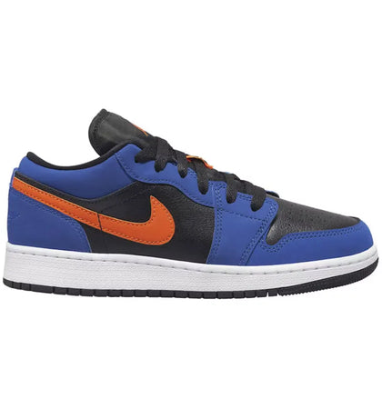 Jordan 1 Low Black Blue Orange (GS) - authentic Jordan sneakers