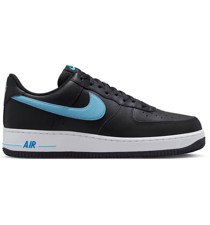 Nike Air Force 1 '07 Low Black University Blue - authentic Nike sneakers