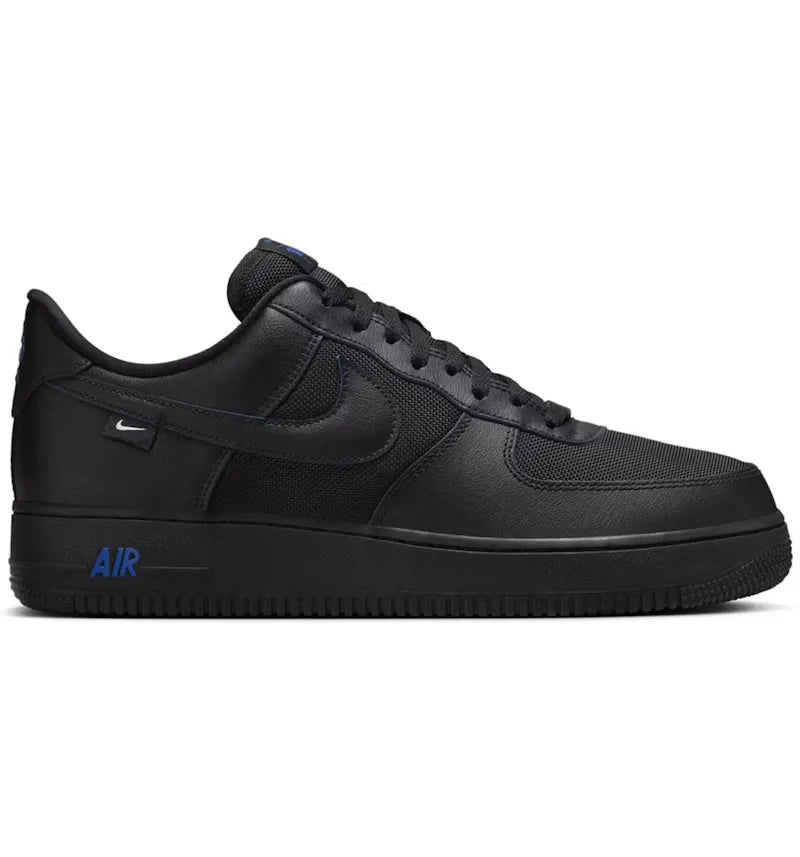Nike Air Force 1 Low '07 Black Astronomy Blue - vue 360
