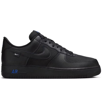Nike Air Force 1 Low '07 Black Astronomy Blue - authentic Nike sneakers